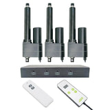 12000N Drei Industrie Elektrische Linearantriebe Synchronsteuerungskit