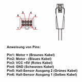 12V 24V 12000N Zwei Industrie Elektrischer Linearantriebe Synchronsteuerungskit (Modell 0043055)