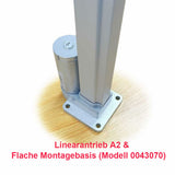 400MM 12V 24V 2000N Elektrischer Linearantrieb mit eingebautem Potentiomete (Modell 0041506-2)