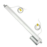 400MM 12V 24V 2000N Elektrischer Linearantrieb Elektrozylinder mit einstellbarem Hub (Modell 0041506-3)