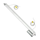 450MM 12V 24V 2000N Elektrischer Linearantrieb Elektrozylinder mit einstellbarem Hub (Modell 0041524-3)