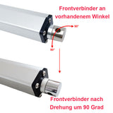 400MM 12V 24V 2000N Elektrischer Linearantrieb mit eingebautem Potentiomete (Modell 0041506-2)