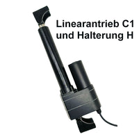 1000MM Schwerlast Linearantrieb Elektrozylinder mit Hall Effekt Sensor Positionsrückmeldung (Modell 0041548-1)
