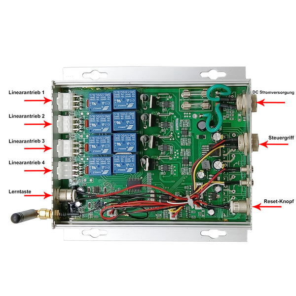 12V 24V 6000N Vier Industrie Elektrischer Linearantriebe