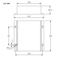 12V 24V 6000N Vier Industrie Elektrischer Linearantriebe Synchronsteuerungskit (Modell 0043052)