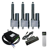 12000N Drei Industrie Elektrische Linearantriebe Synchronsteuerungskit