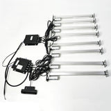 12V 24V 2000N Acht Elektrische Linearantriebe A Synchronsteuerungskit
