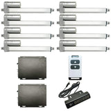 12V 24V 2000N Acht Elektrische Linearantriebe A Synchronsteuerungskit