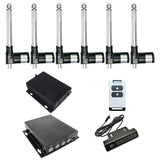 12V 24V 6000N Sechs Industrie Linearantriebe Synchronsteuerungskit