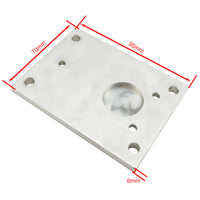 Fester Unterseite Montage Flache Platten Halterung für Elektrischer Linearantrieb A (Modell 0043072)