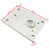 Fester Unterseite Montage Flache Platten Halterung für Elektrischer Linearantrieb A (Modell 0043072)