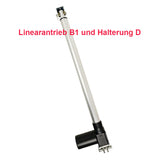 1000MM Hub Max Schubkraft 6000N Linearantrieb Industrie mit Hall Effekt Sensor (Modell 0041519-1)