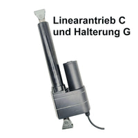 100MM 12V 24V 8000N Industrieller Linearantrieb Elektrozylinder (Modell 0041541)