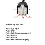 12V 24V 2000N Vier Elektrischer Linearantriebe A Synchronsteuerungskit (Modell 0043050)