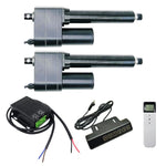 Zwei 50MM-600MM 8000N Industrie Elektrischer Linearantriebe Synchronsteuerungskit (Modell 0043053)