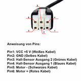 12V 24V 6000N Drei Industrie Elektrischer Linearantriebe Synchronsteuerungskit (Modell 0043061)