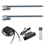 Zwei 700MM-1000MM 5000N Industrie Elektrischer Linearantriebe Synchronsteuerungskit