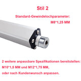 12V 24V Zwei Mikro-Industrie-Linearantriebe Synchronsteuerungskit mit einstellbaren Endschaltern (Modell 0043049-4)
