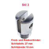 Hochleistungs-Linearantrieb mit einstellbarem Hub und Magnetkontaktschaltern - Max. Schubkraft 12000 N, Hub 400 mm (Modell 0041608-3)