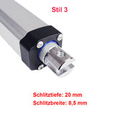 Leiser & wasserdichter Linearantrieb mit einstellbaren elektronischen Magnetschaltern und Fernbedienung (Modell 0043084-3)