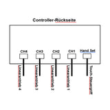 12V 24V 2000N Vier Elektrischer Linearantriebe A Synchronsteuerungskit (Modell 0043050)