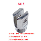 Hochleistungs-Linearantrieb mit einstellbarem Hub und Magnetkontaktschaltern - Max. Schubkraft 12000 N, Hub 400 mm (Modell 0041608-3)