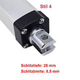 Linearantrieb IP67 Wasserdicht & Leise für Kellertür – Max. Schubkraft 3500N 400MM Hub (Modell 0041940-7)