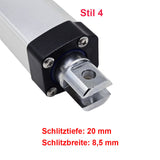 Leiser & wasserdichter Linearantrieb mit einstellbaren elektronischen Magnetschaltern und Fernbedienung (Modell 0043084-3)