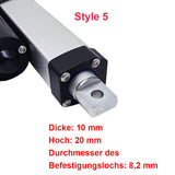 3500N Sechs Wasserdichter Elektrischer Linearantriebe IP67 Synchronsteuerungskit (Modell 0043105)