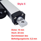 3500N IP67 Wasserdichter Linearantrieb mit Magnetischer Endschalter – 50 mm einstellbarem Hub (Modell 0041933-3)