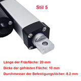 Leiser & wasserdichter Linearantrieb mit einstellbaren elektronischen Magnetschaltern und Fernbedienung (Modell 0043084-3)