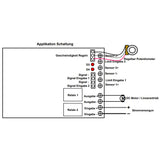 200W 400W Gleichstrommotor/Linearantrieb/Elektrozylinder, Funkfernsteuerung mit Geschwindigkeitskontroll Funktion  (Modell 0020153)