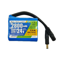 24V 2800mAh Lithiumbatterie Pack Mit Wiederaufladbare Funktion