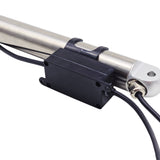 350mm Rohrförmiger Kompakter Linearantrieb aus Edelstahl – 800N Leiser Betrieb für Möbel- und Industrieautomation (Modell 0041968)