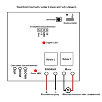 6000N Industrie Elektrischer Linearantrieb 12V 24V DC mit Fernbedienung (Modell 0043080)