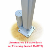 2000N Mikro-Industrie-Linearantrieb mit Fernbedienung und einstellbaren Magnetsensoren (Modell 0043083-3)