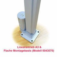 900MM 12V 24V 2000N Elektrischer Linearantrieb Elektrozylinder mit einstellbarem Hub (Modell 0041633-3)