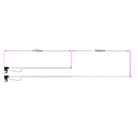 1000MM 12V 24V 6000N Elektrischer Linearantrieb Elektrozylinder (Modell 0041519)