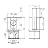 Anpassung des Frontsteckverbinders für Linearantriebe F (Modell 0044111)