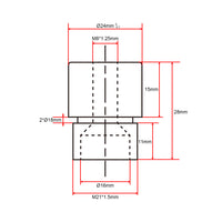 Anpassung des Frontverbinders für Linearantriebe B und J (Modell 0044106)