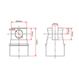 Anpassung des Rücksteckverbinders für Linearantriebe F (Modell 0044112)