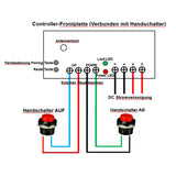 12V 24V 6000N Drei Industrie Elektrischer Linearantriebe Synchronsteuerungskit (Modell 0043061)