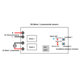 DC Motor / Linearantrieb Smart WIFI Schalter mit Fernbedienung (Modell 0022005)