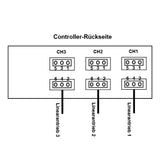 Drei 700MM-1000MM 5000N Industrie Elektrischer Linearantriebe Synchronsteuerungskit