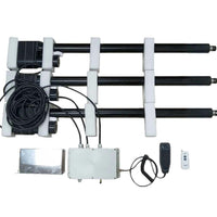 Drei 800MM-1000MM Industrie Elektrischer Linearantriebe Synchronsteuerungskit