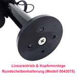 Schwerlast-Linearantrieb mit 200 mm einstellbarem Hub und magnetischen Reed-Sensoren, max. 8000 N (Modell 0041542-4)