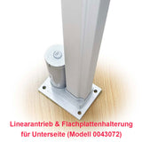2000N Mikro-Industrie-Linearantrieb mit Fernbedienung und einstellbaren Magnetsensoren (Modell 0043083-3)