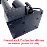 Schwerlast-Linearantrieb mit 200 mm einstellbarem Hub und magnetischen Reed-Sensoren, max. 8000 N (Modell 0041542-4)