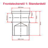 8000N 300MM Hub Schwerlast Linearantrieb Präzise Steuerung mit Potentiometer (Modell 0041543-2)