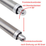 30mm Rohrförmiger Kompakter Linearantrieb aus Edelstahl – 800N Leiser Betrieb für Möbel- und Industrieautomation (Modell 0041961)
